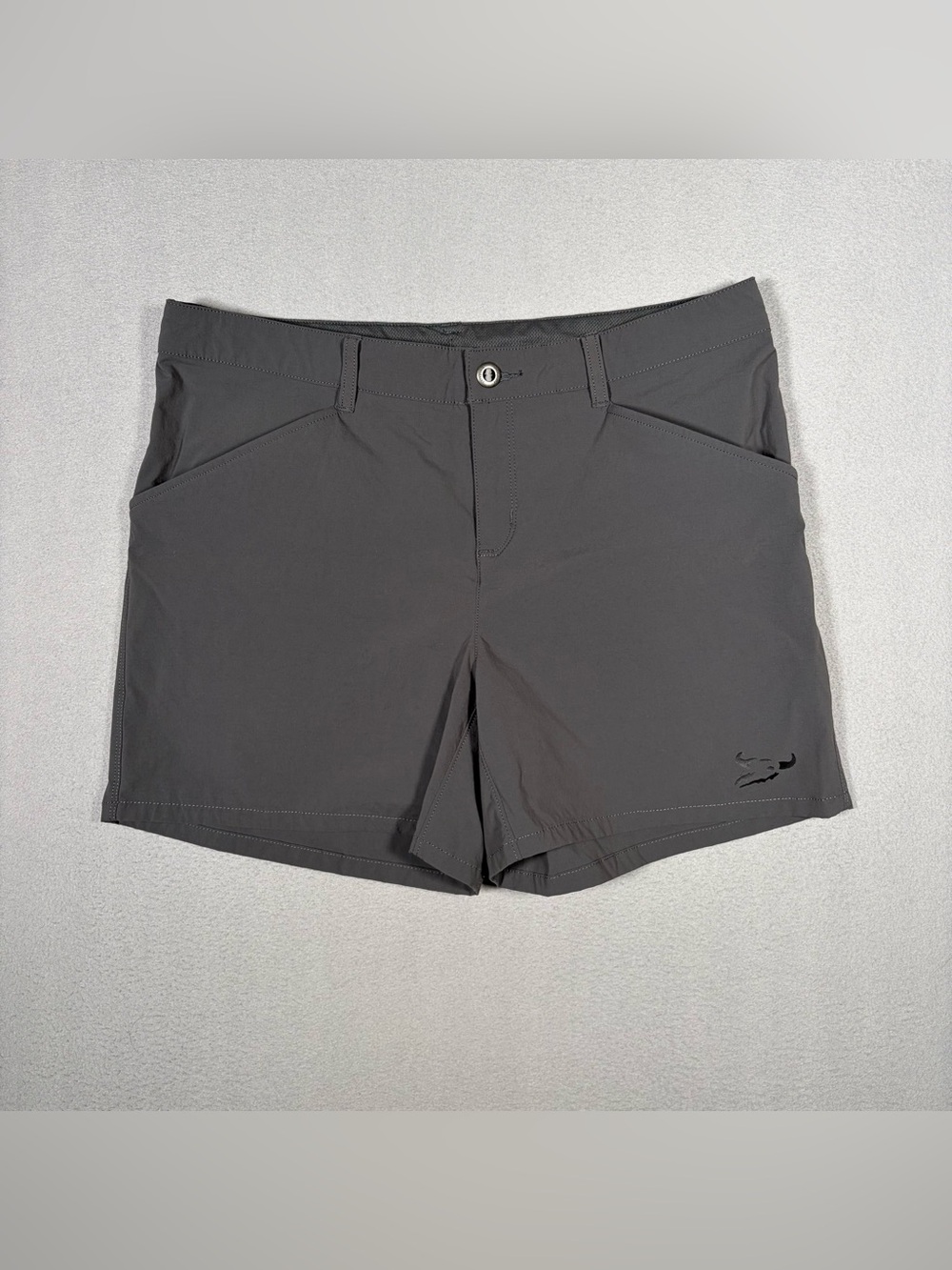 Patagonia Hiking Shorts Womens 12 Gray Quandary Nylon Utility Gorpcore